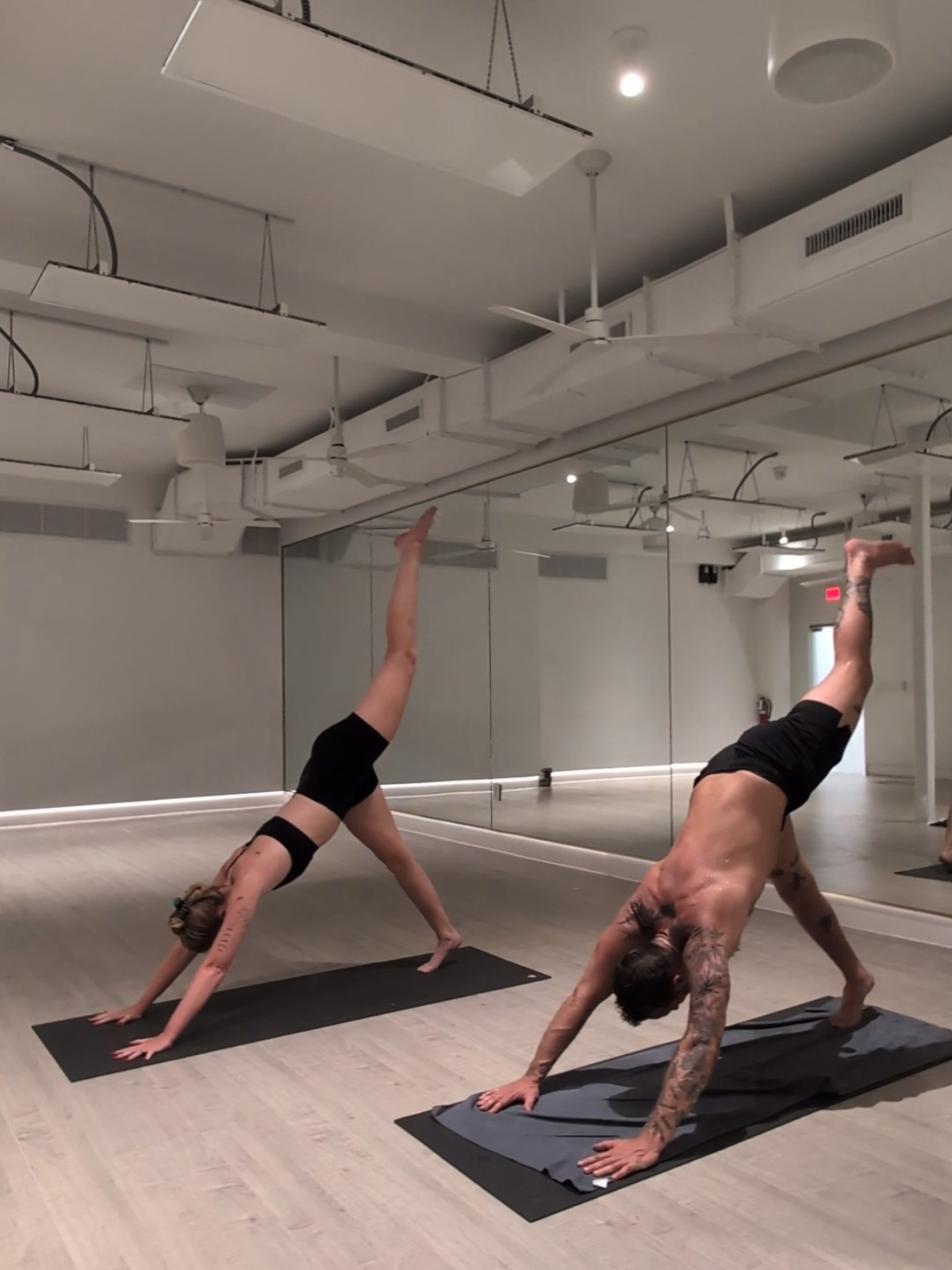 Private yoga session at LFSPN Vitality